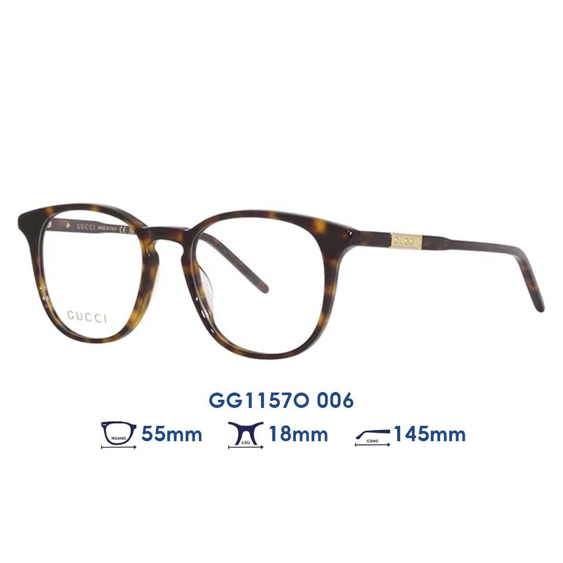  Gọng kính GUCCI GG1157O 006 