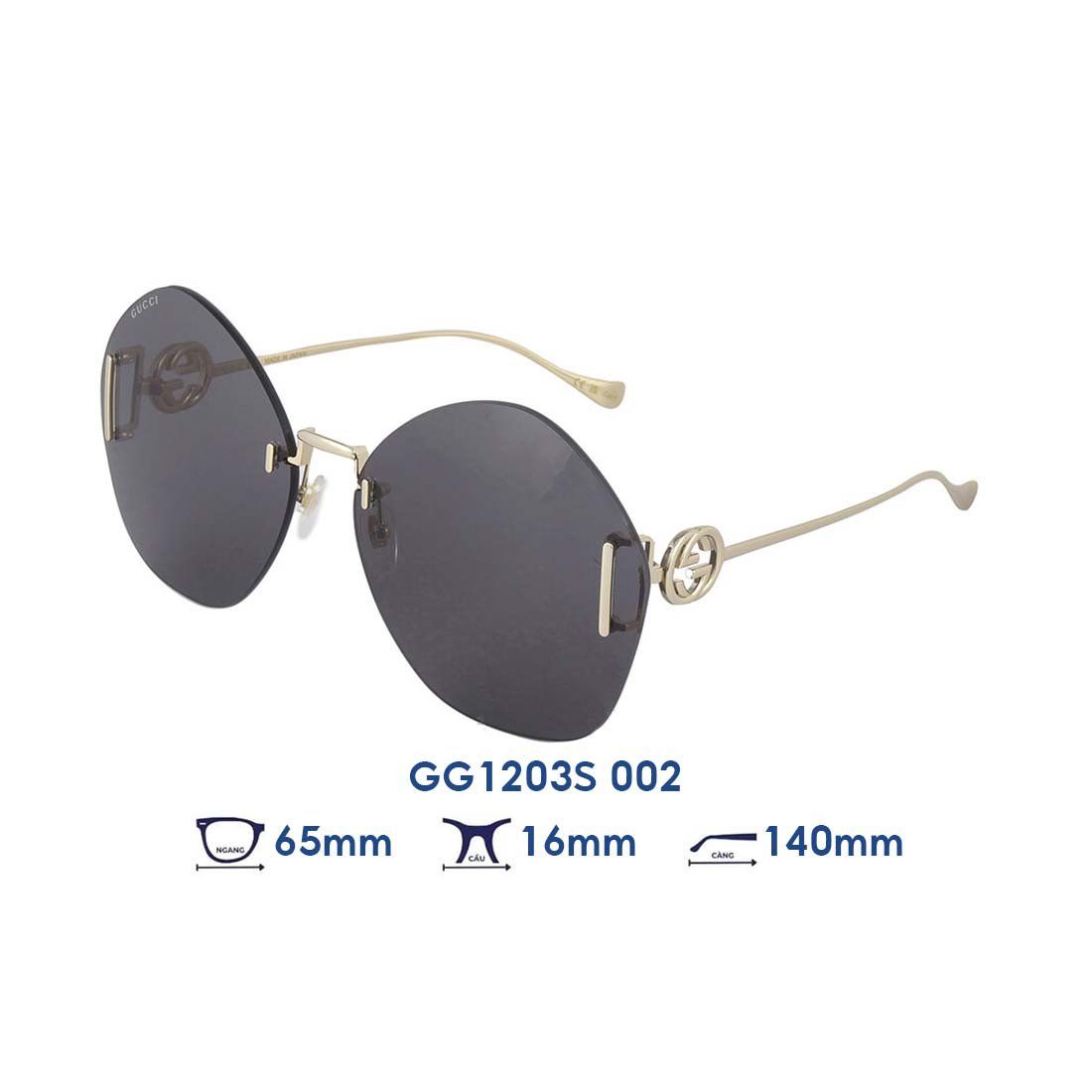  Kính mát GUCCI GG1203S 002 
