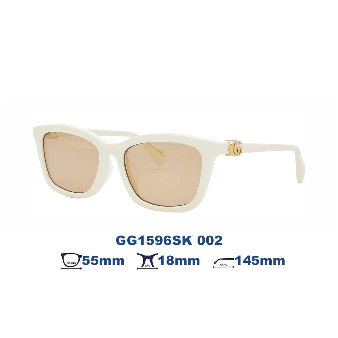 Kính mát GUCCI GG1596SK 002