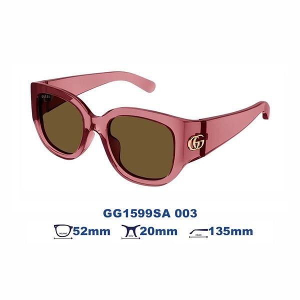 Kính mát Gucci GG1599SA 003 góc chính diện