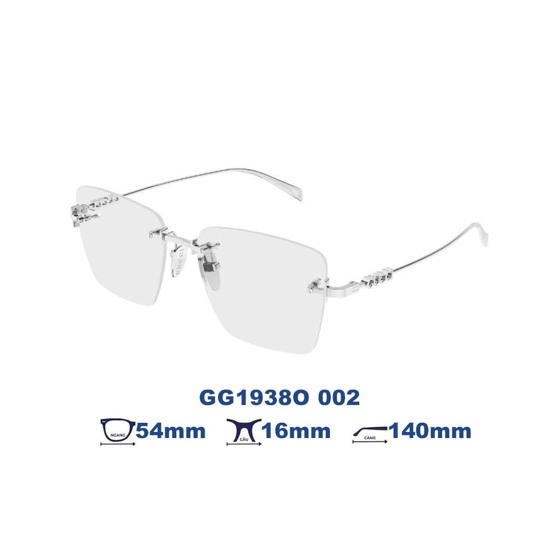  Gọng kính GUCCI GG1938O 002 