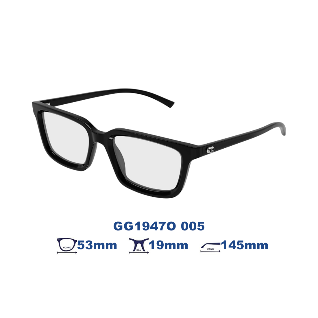  Gọng kính GUCCI GG1947O 005 