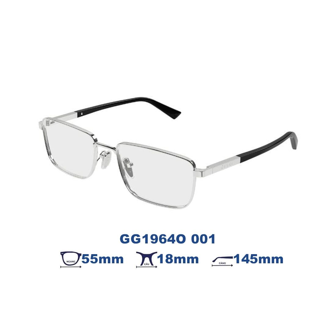  Gọng kính GUCCI GG1964O 001 