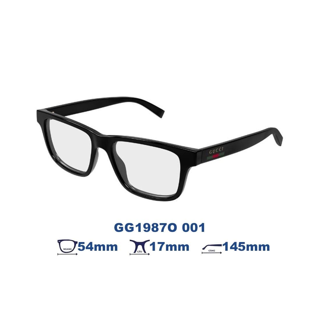  Gọng kính GUCCI GG1987O 001 