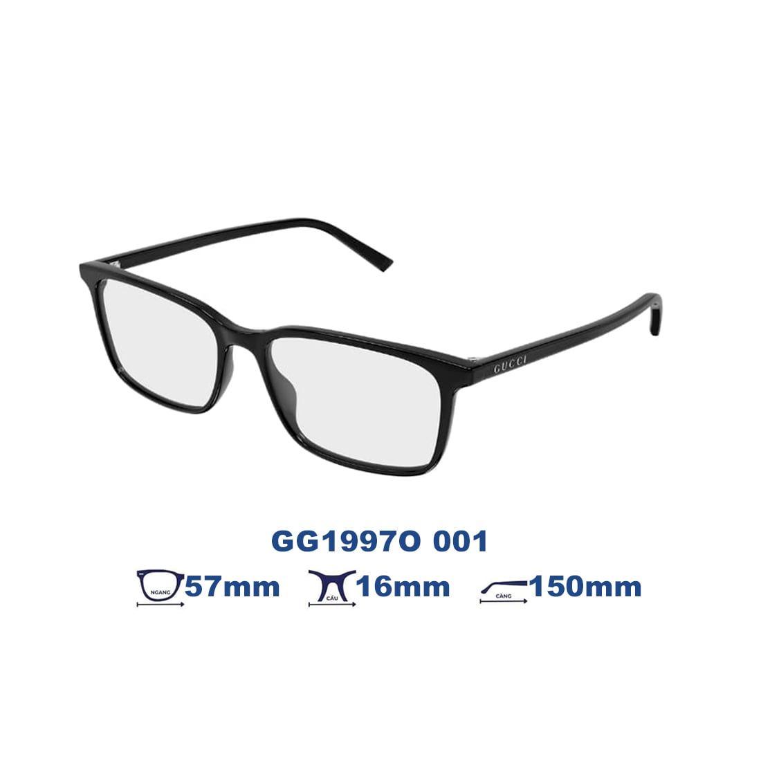 Gọng kính GUCCI GG1997O 001
