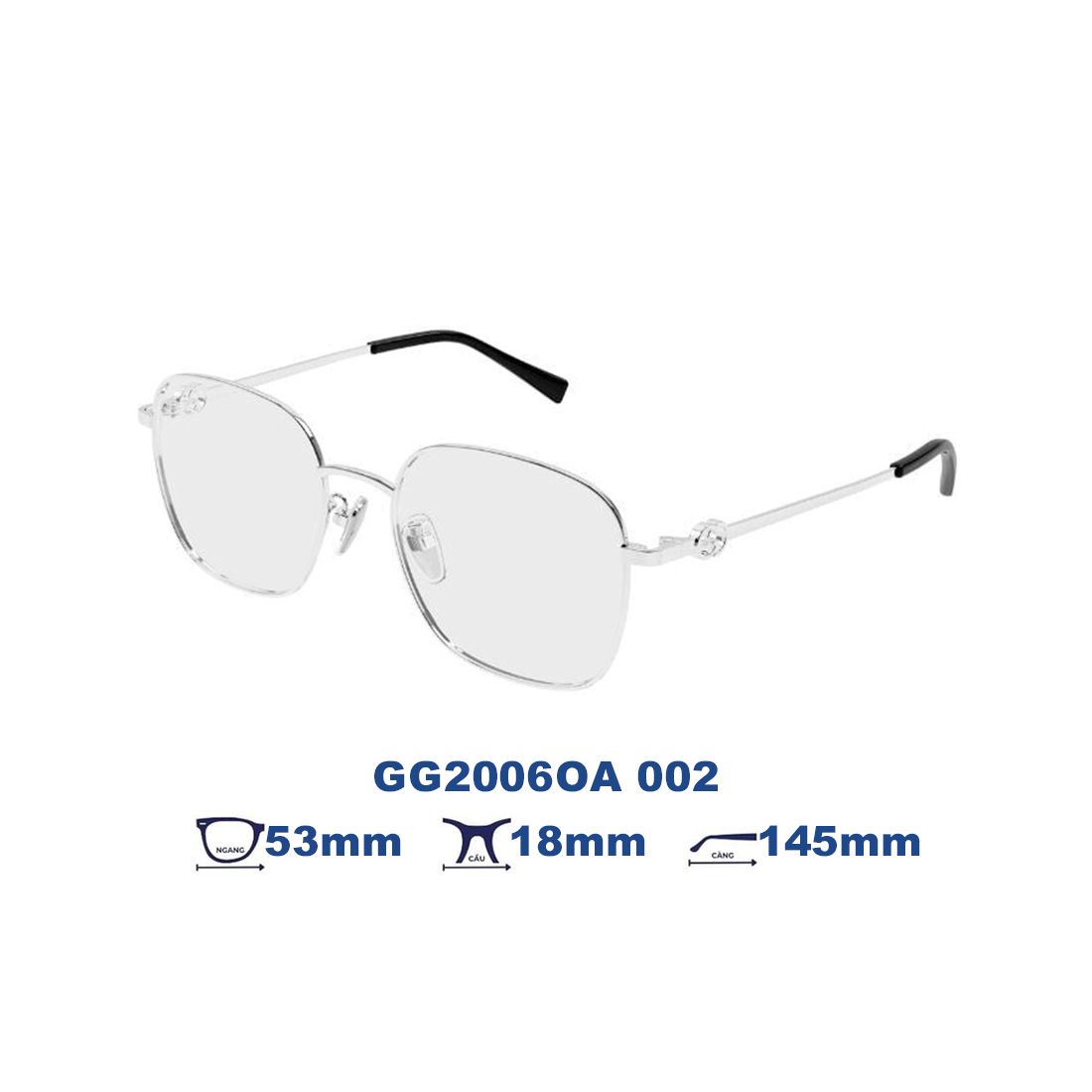  Gọng kính GUCCI GG2006OA 002 