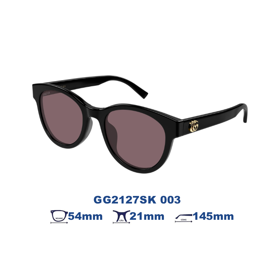  Kính mát GUCCI GG2127SK 003 