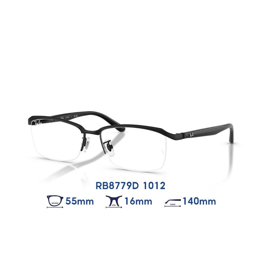 Gọng kính RAYBAN RB8779D 1012