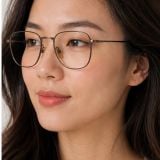 Gọng kính Rayban Frank RX8157V 1222 - Vàng cổ điển bán bóng