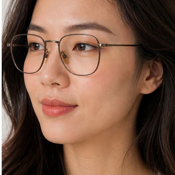 Gọng kính Rayban Frank RX8157V 1222 - Vàng cổ điển bán bóng