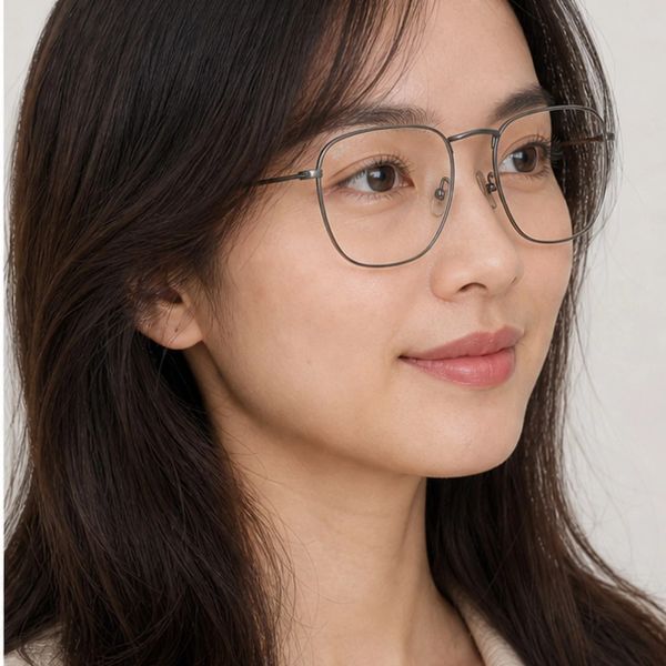 Gọng kính Rayban Frank RX8157V 1223 - Xám súng bán bóng