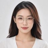 Gọng kính Rayban Hexagonal RX6448F 2501 - Bạc bóng