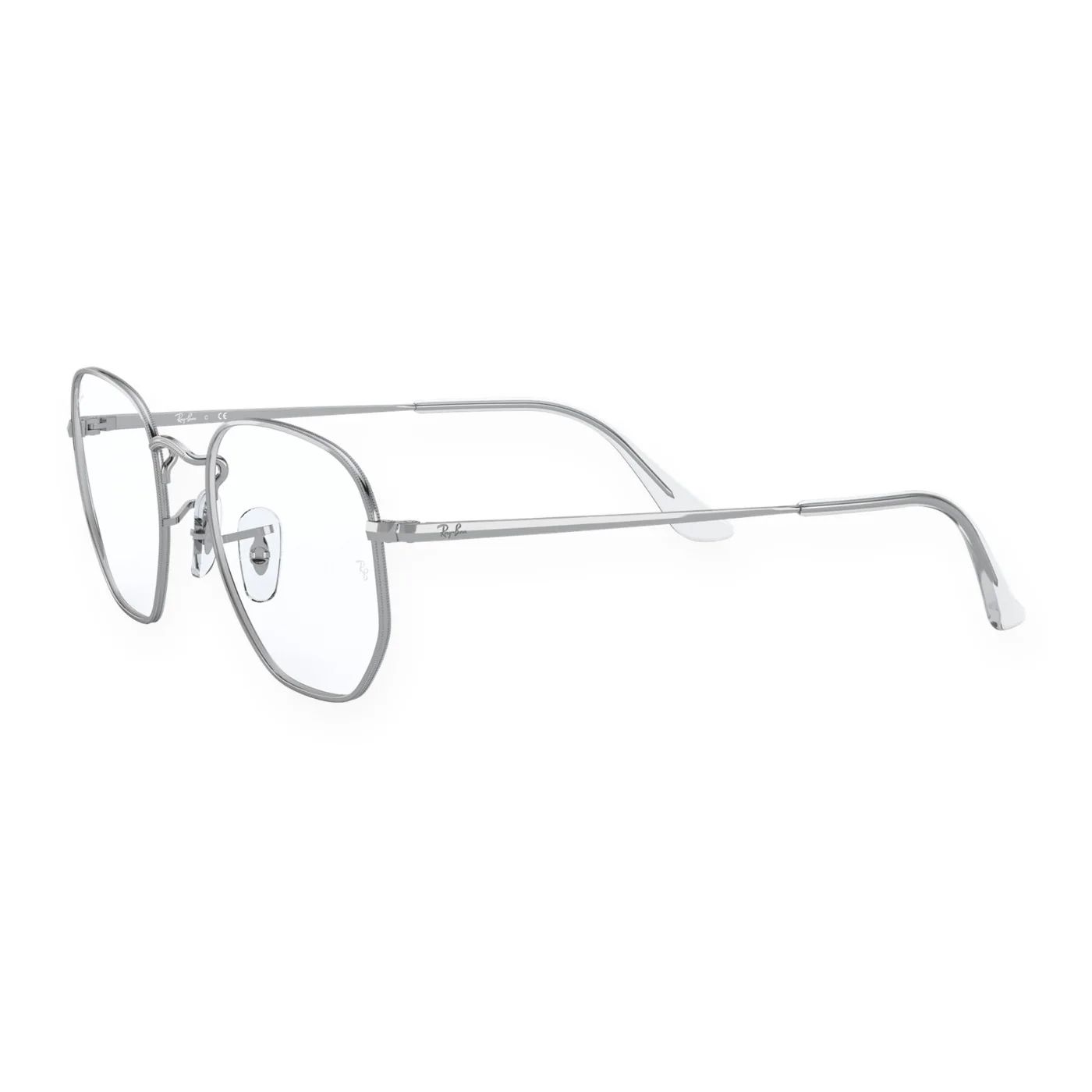 Gọng kính Rayban Hexagonal RX6448F 2501 - Bạc bóng