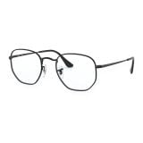 Gọng kính Rayban Hexagonal RX6448F 2509 - Đen bóng