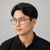 Gọng kính Rayban Hexagonal RX6448F 2509 - Đen bóng