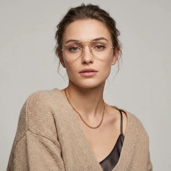 Gọng kính Rayban Jennie Aviator RB6489 2890