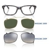 Gọng kính Rayban RX5228 8424 Kèm Clip-on Tiện Lợi