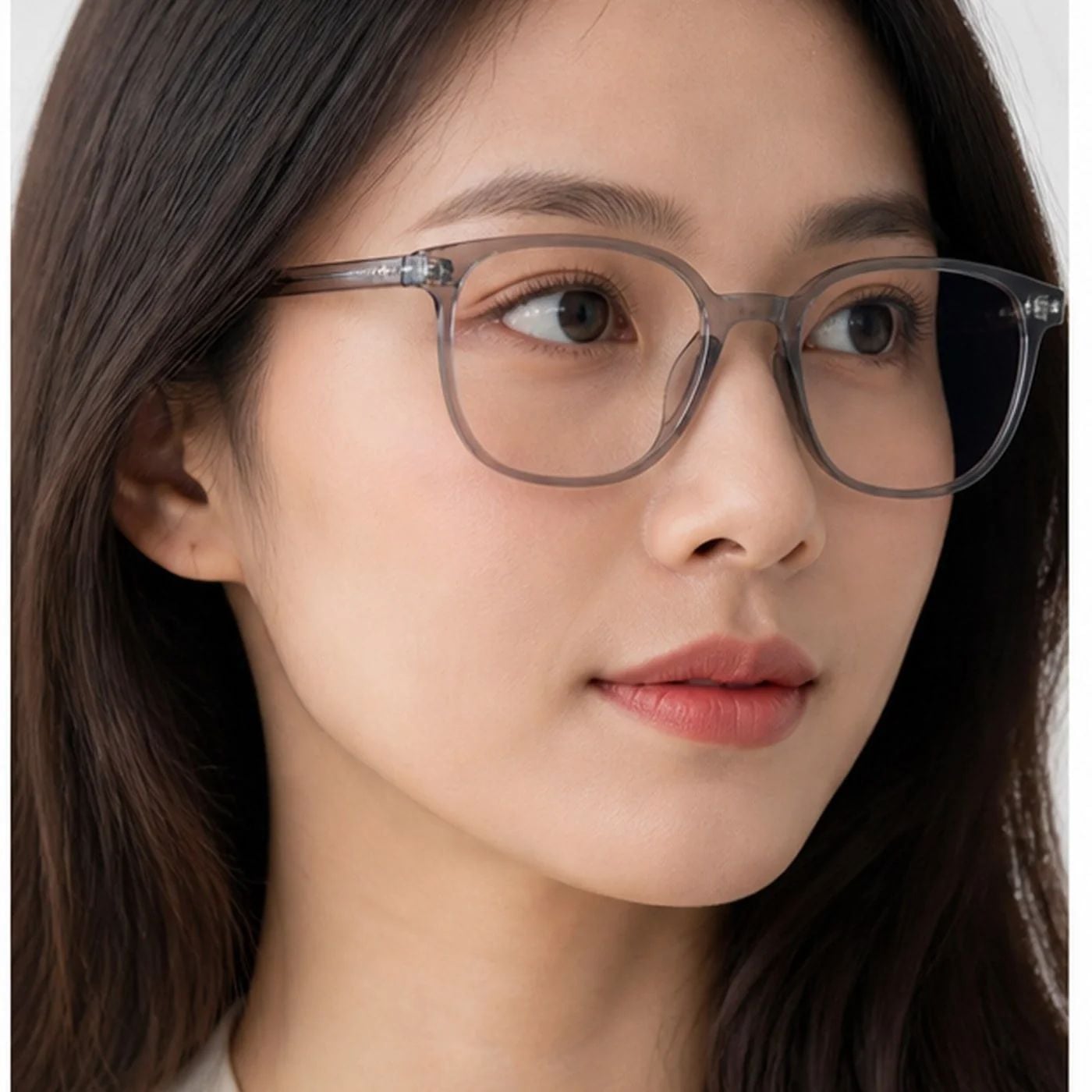 Gọng kính Rayban Elliot RX5397F 8268 - Xám trong suốt bóng