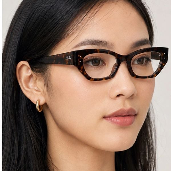 Gọng kính Rayban Zena RX7330F 8320 - Nâu vân đồi mồi bóng