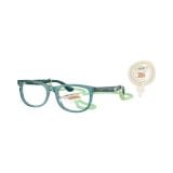 Gọng kính trẻ em Rayban Star Wars Grogu Mini New Wayfarer Optics RY1642F 7538 - Xanh dầu trong suốt