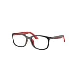 Gọng kính trẻ em Rayban Junior RY1644 3928 - Đen phối cao su đỏ