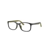 Gọng kính trẻ em Rayban Junior RY1644 7511 - Xám phối cao su xanh lá