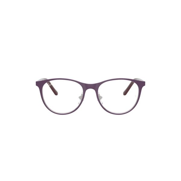 Gọng kính trẻ em Rayban Junior RY9552V 4098 - Tím mờ phối bạc
