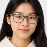 Gọng kính trẻ em Rayban Junior RY9552V 4099 - Xám mờ phối vàng hồng