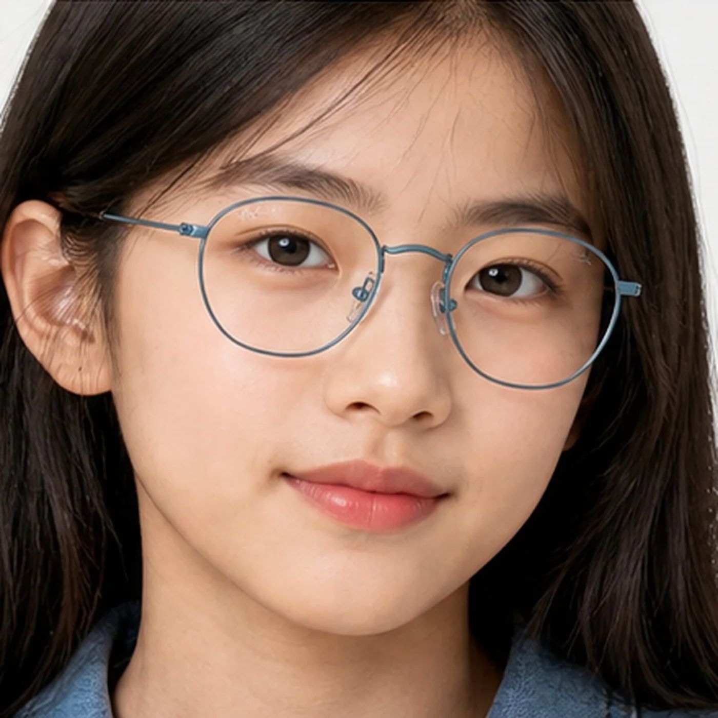Gọng kính trẻ em Rayban Junior RY9572V 4103 - Xanh dương nhạt