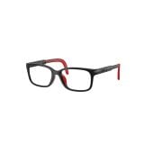 Gọng kính trẻ em Rayban Junior RYA1980 7529 - Đen và đỏ