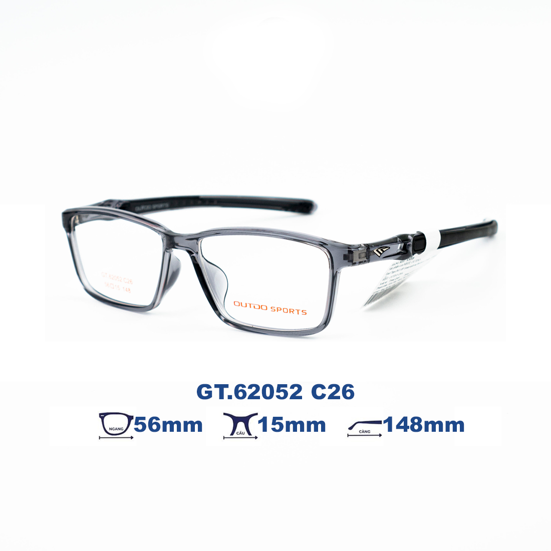 Gọng kính OUTDO GT.62052 C26