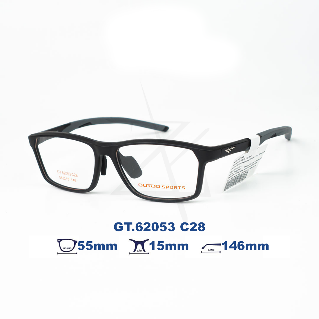 Gọng kính OUTDO GT.62053 C28