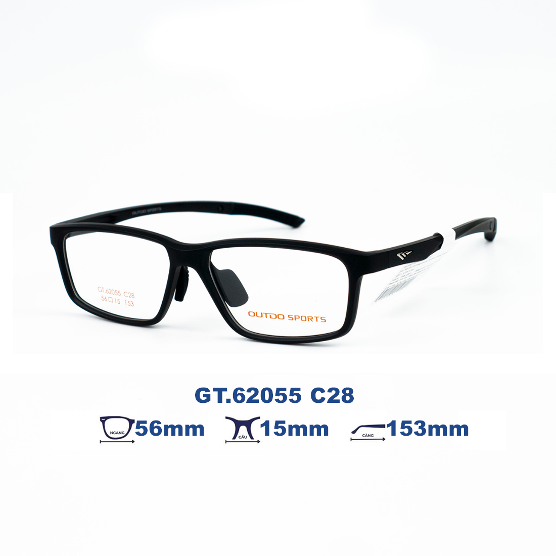Gọng kính OUTDO GT.62055 C28