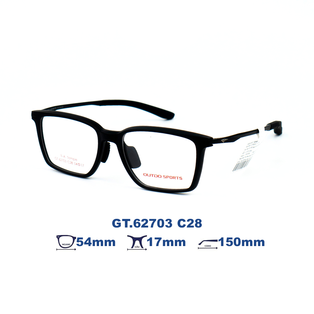 Gọng kính OUTDO GT.62703 C28