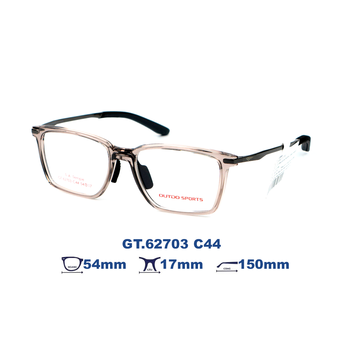 Gọng kính OUTDO GT.62703 C44