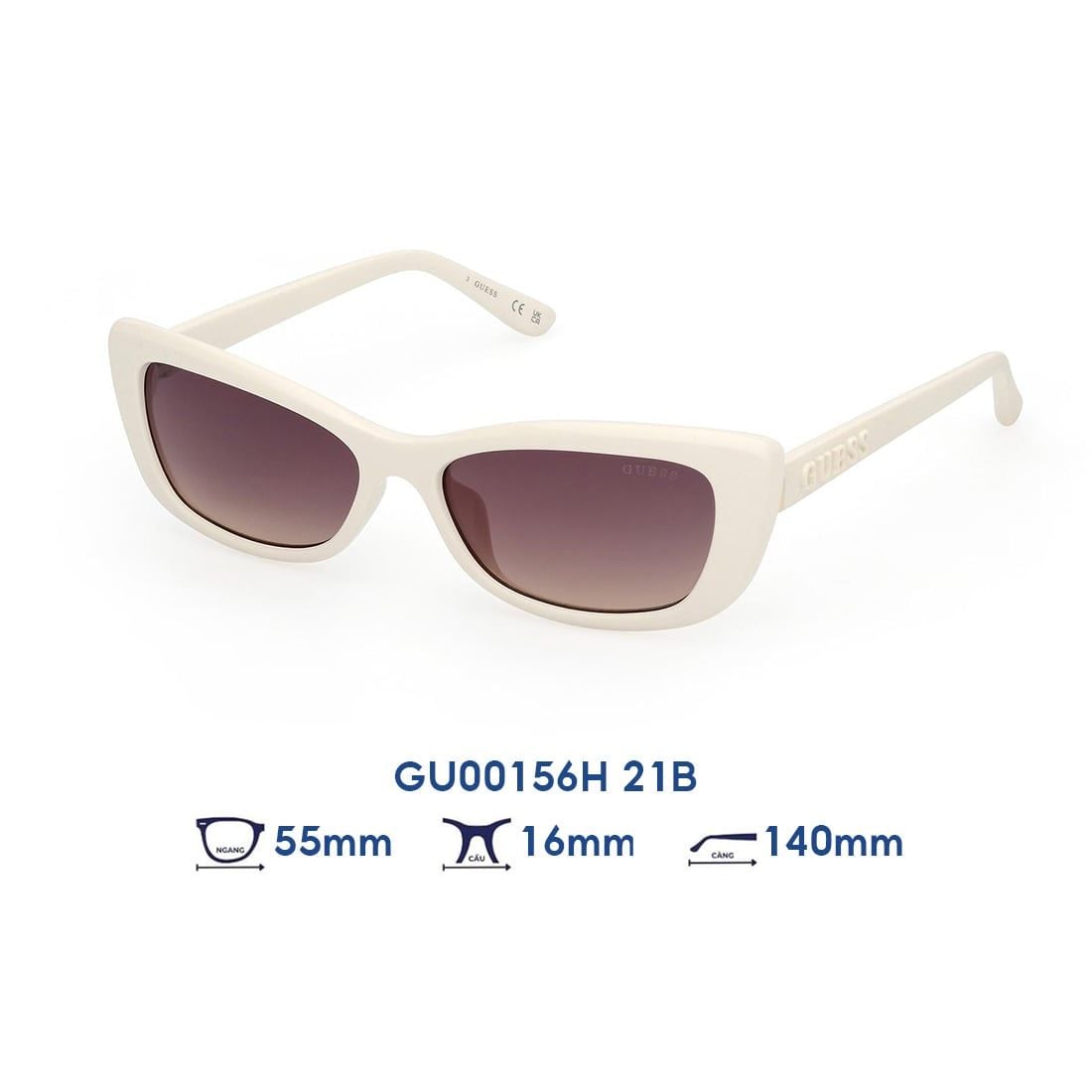  Kính mát GUESS GU00156H 21B 