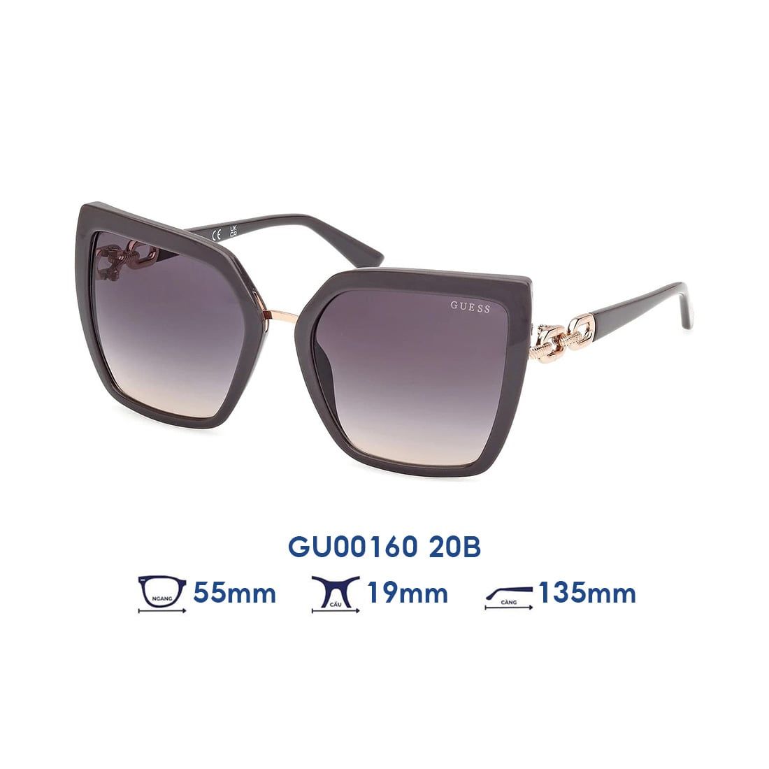 Kính mát GUESS GU00160 20B