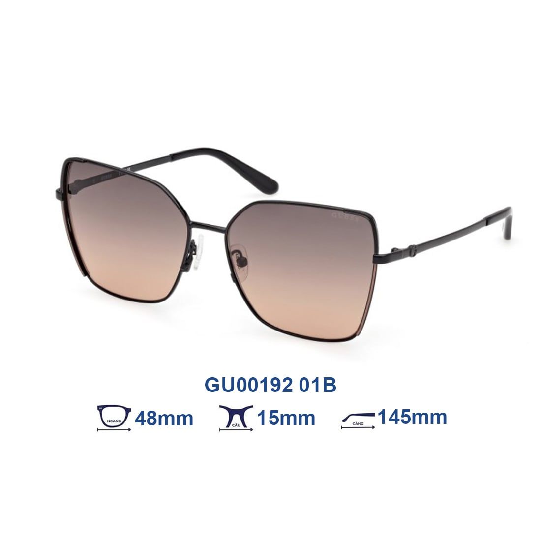  Kính mát GUESS GU00192 01B 