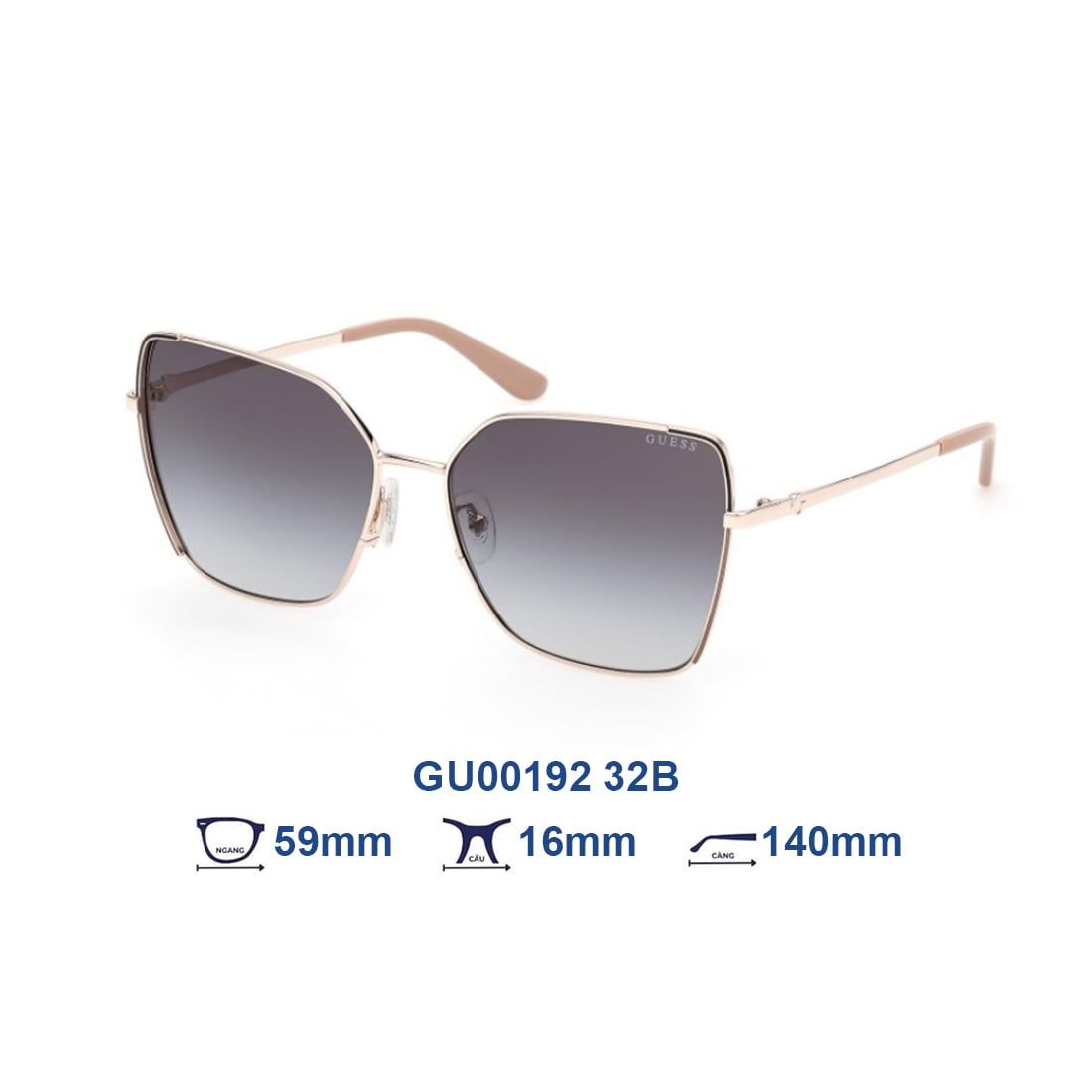  Kính mát GUESS GU00192 32B 