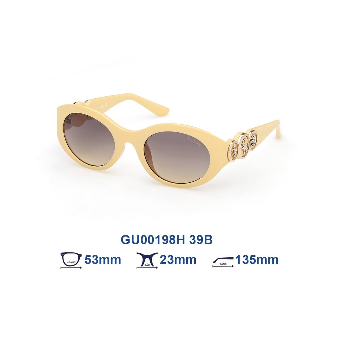  Kính mát GUESS GU00198H 39B 