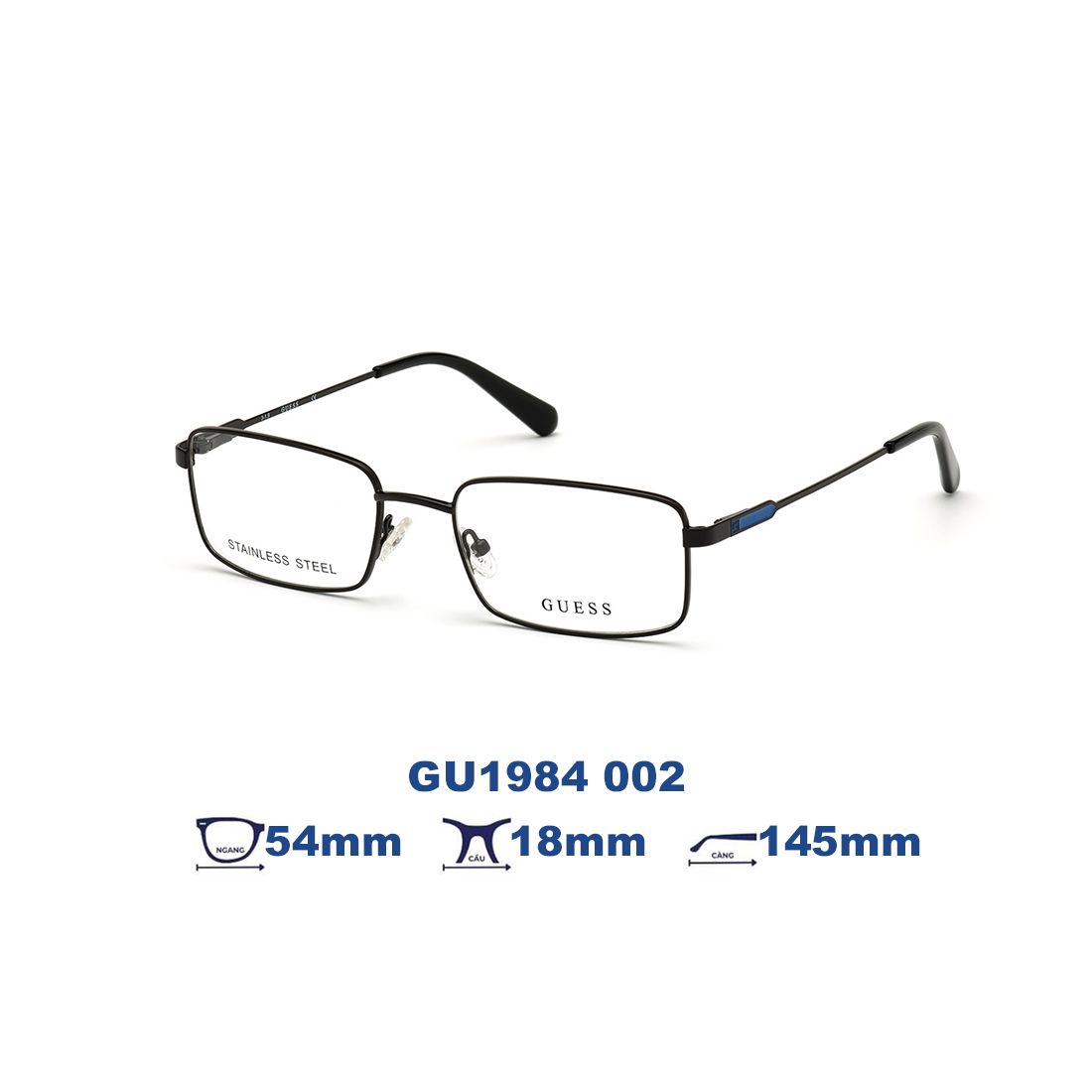  Gọng kính GUESS GGU1984 002 