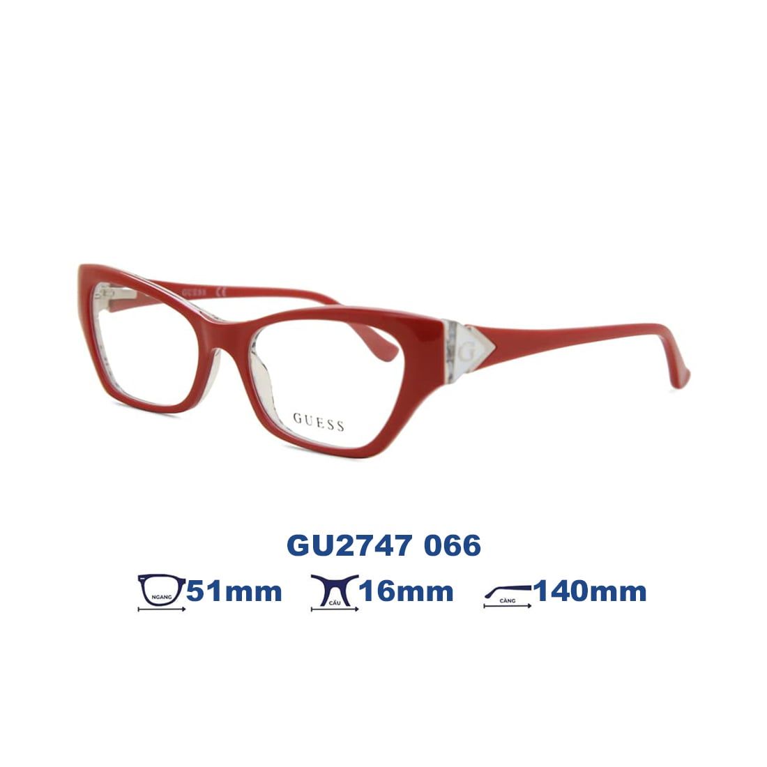  Gọng kính GUESS GU2747 066 