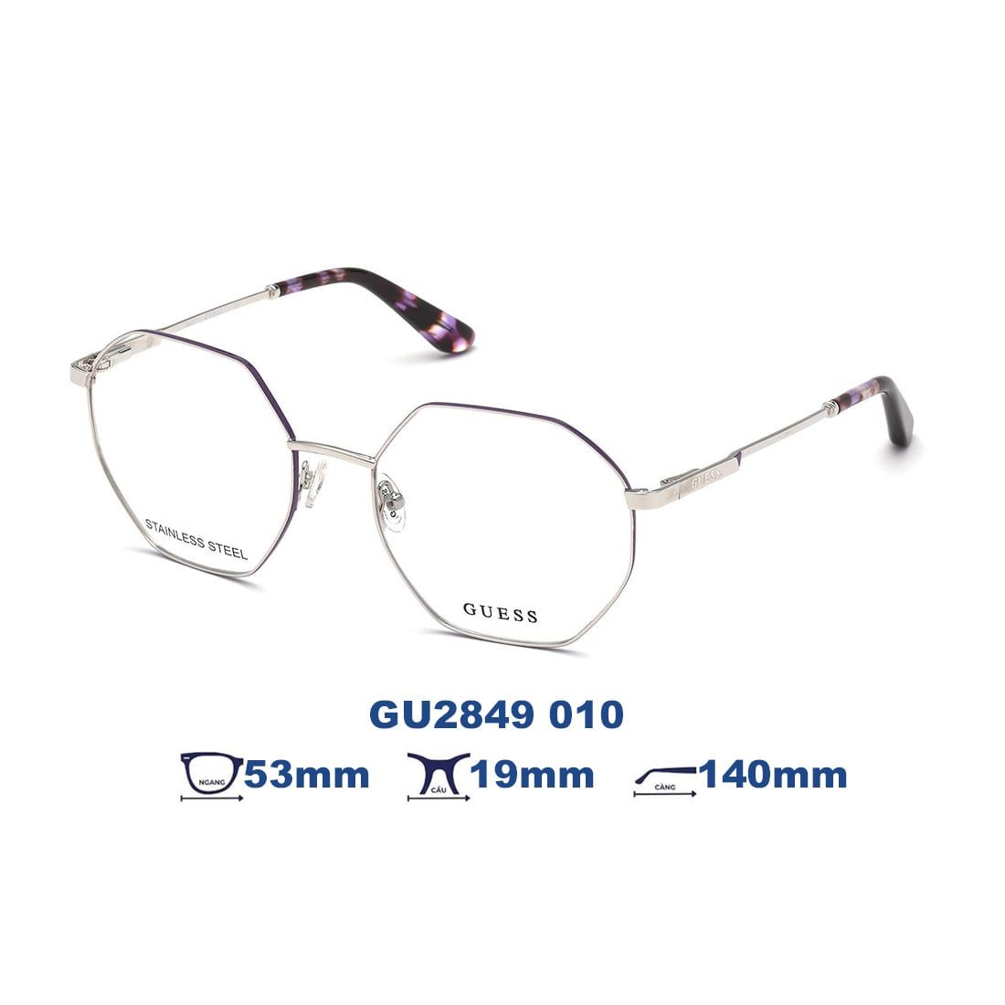  Gọng kính GUESS GU2849 010 
