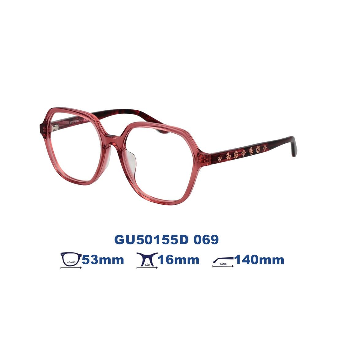  Gọng kính GUESS GU50155D 069 