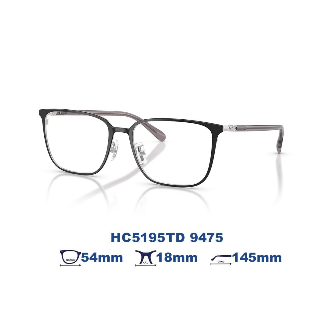  Gọng Kính Coach HC5195TD 9475 