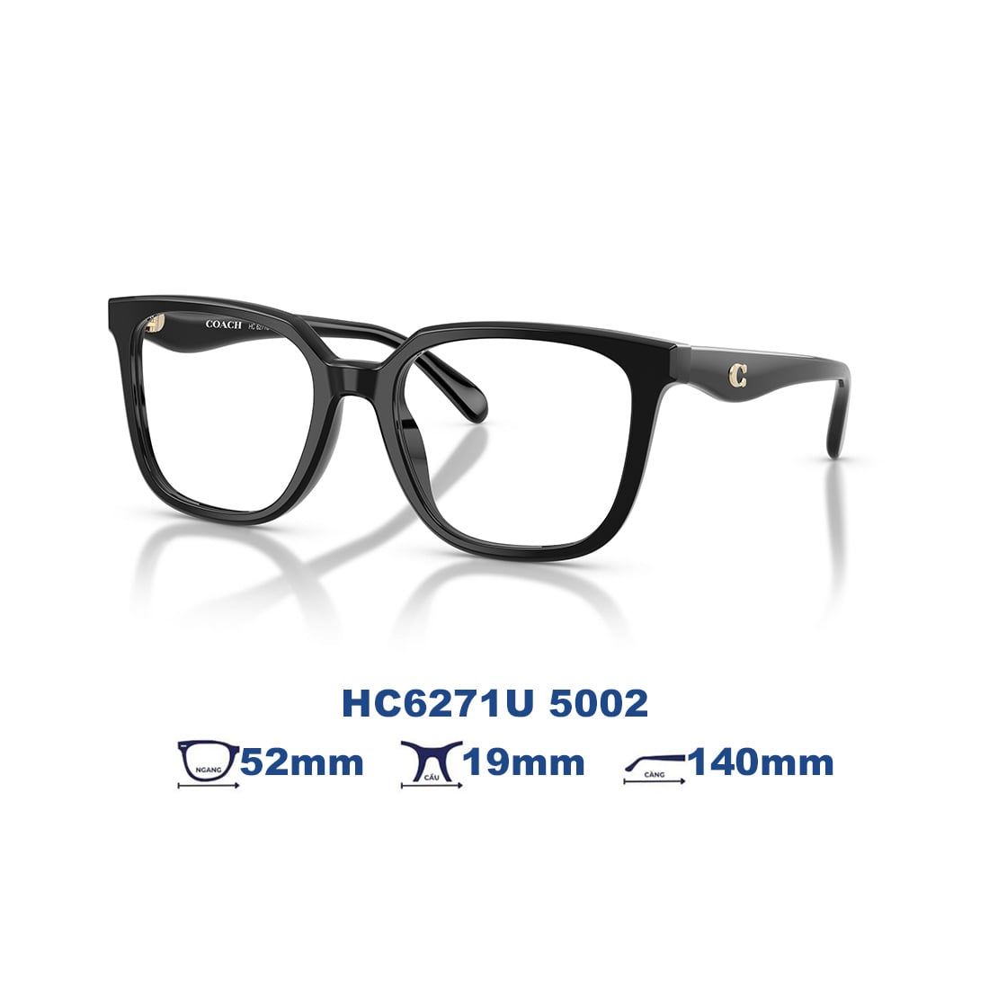  Gọng Kính Coach HC6271U 5002 