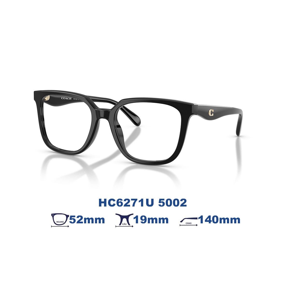  Gọng Kính Coach HC6271U 5002 