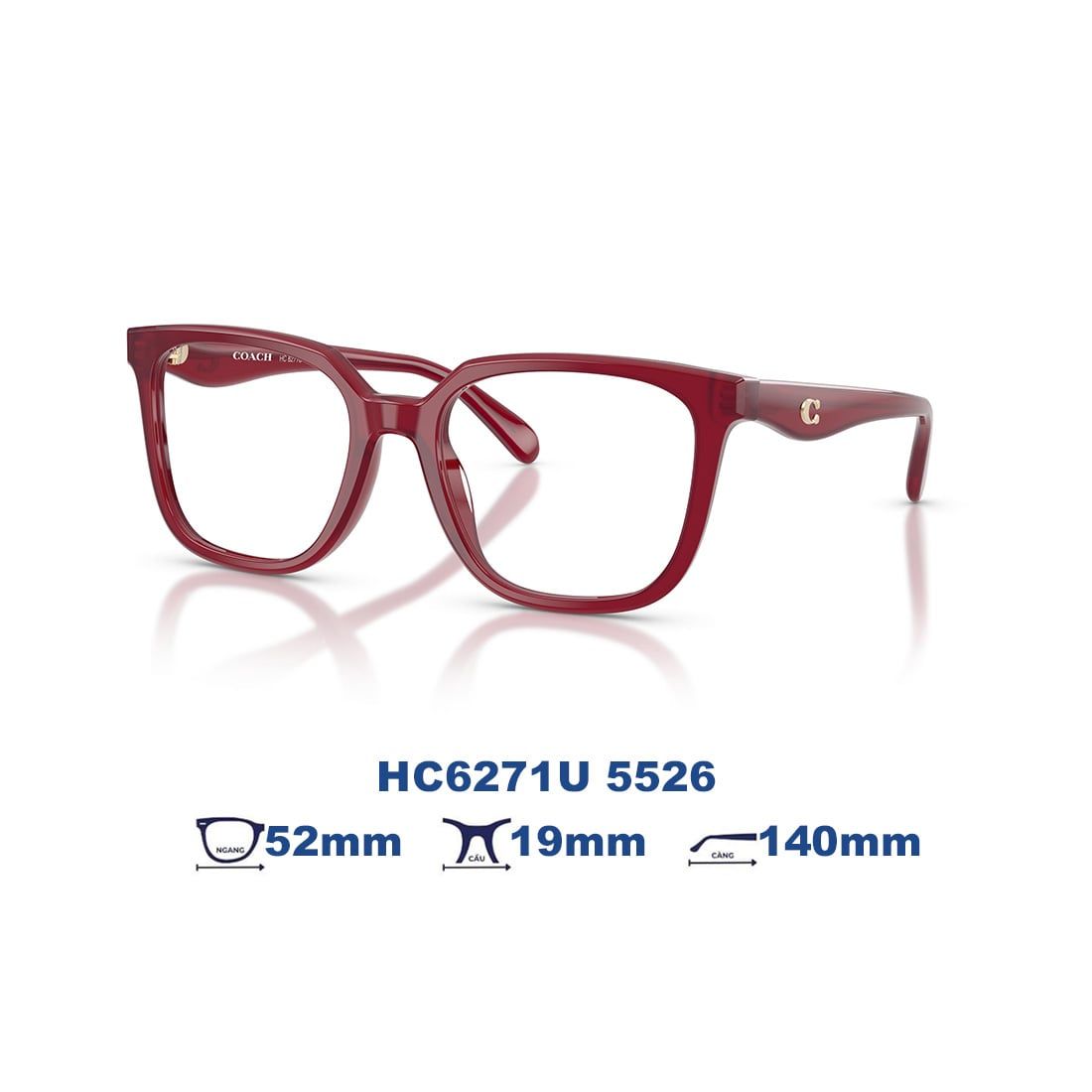  Gọng Kính Coach HC6271U 5526 