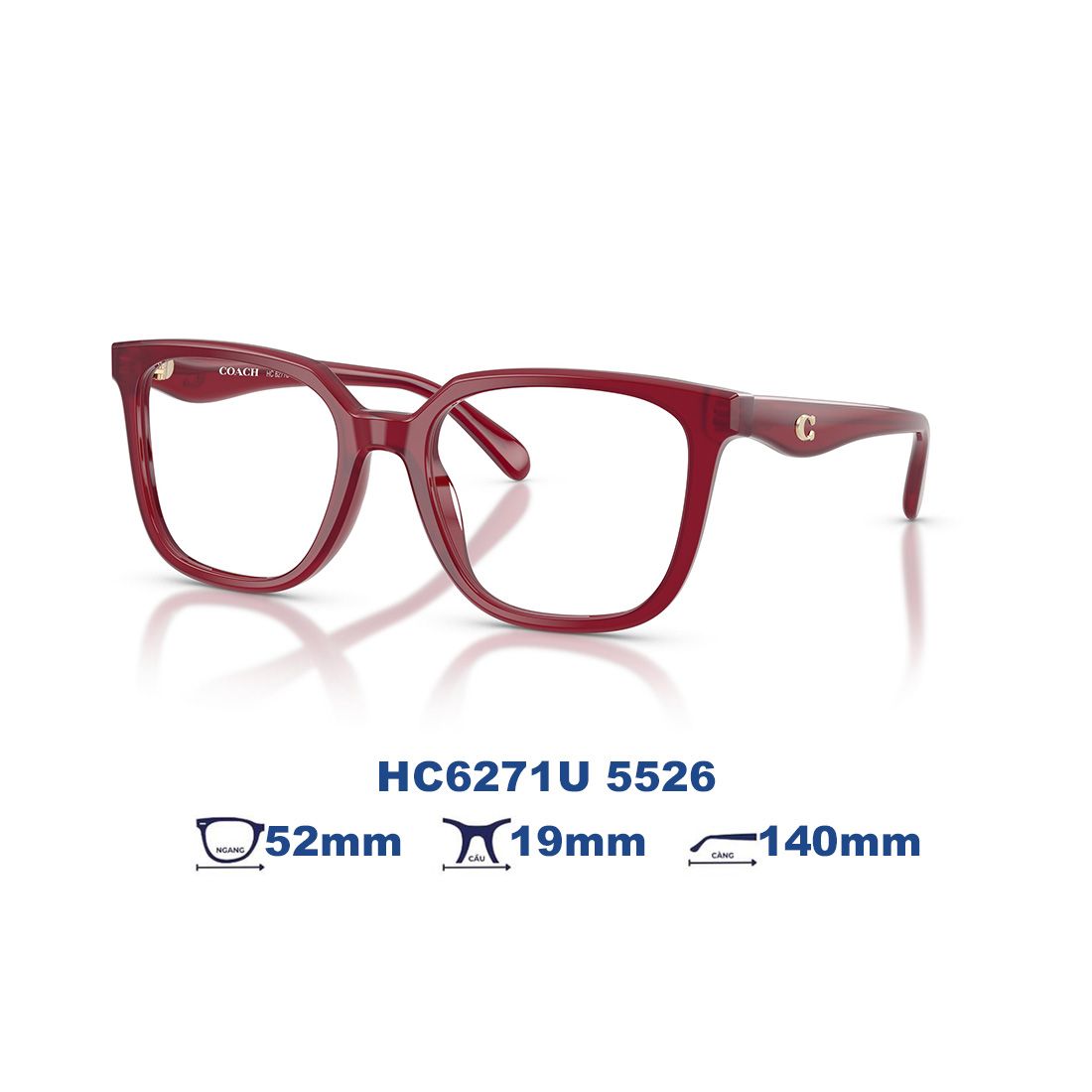  Gọng Kính Coach HC6271U 5526 
