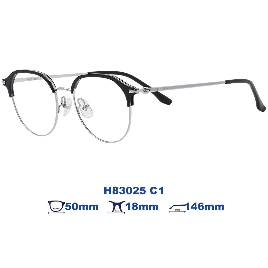 Gọng kính HELEN KELLER H83025 C1